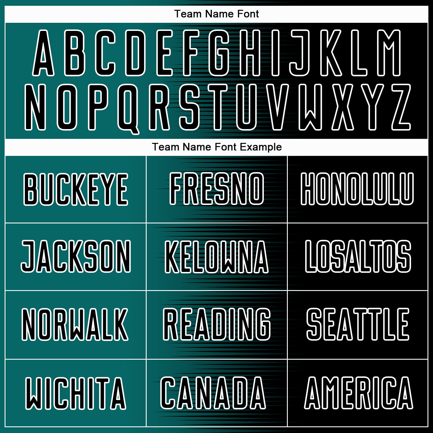 Custom Black Teal-White Gradient Line Sublimation Soccer Uniform Jersey