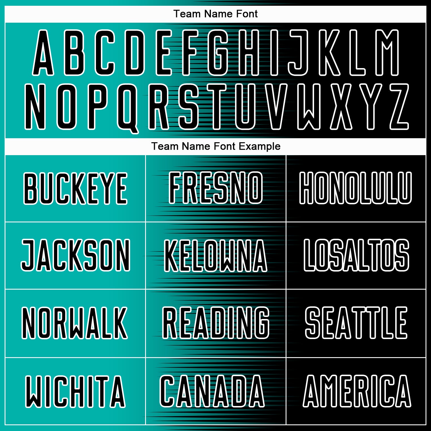 Custom Black Aqua-White Gradient Line Sublimation Soccer Uniform Jersey