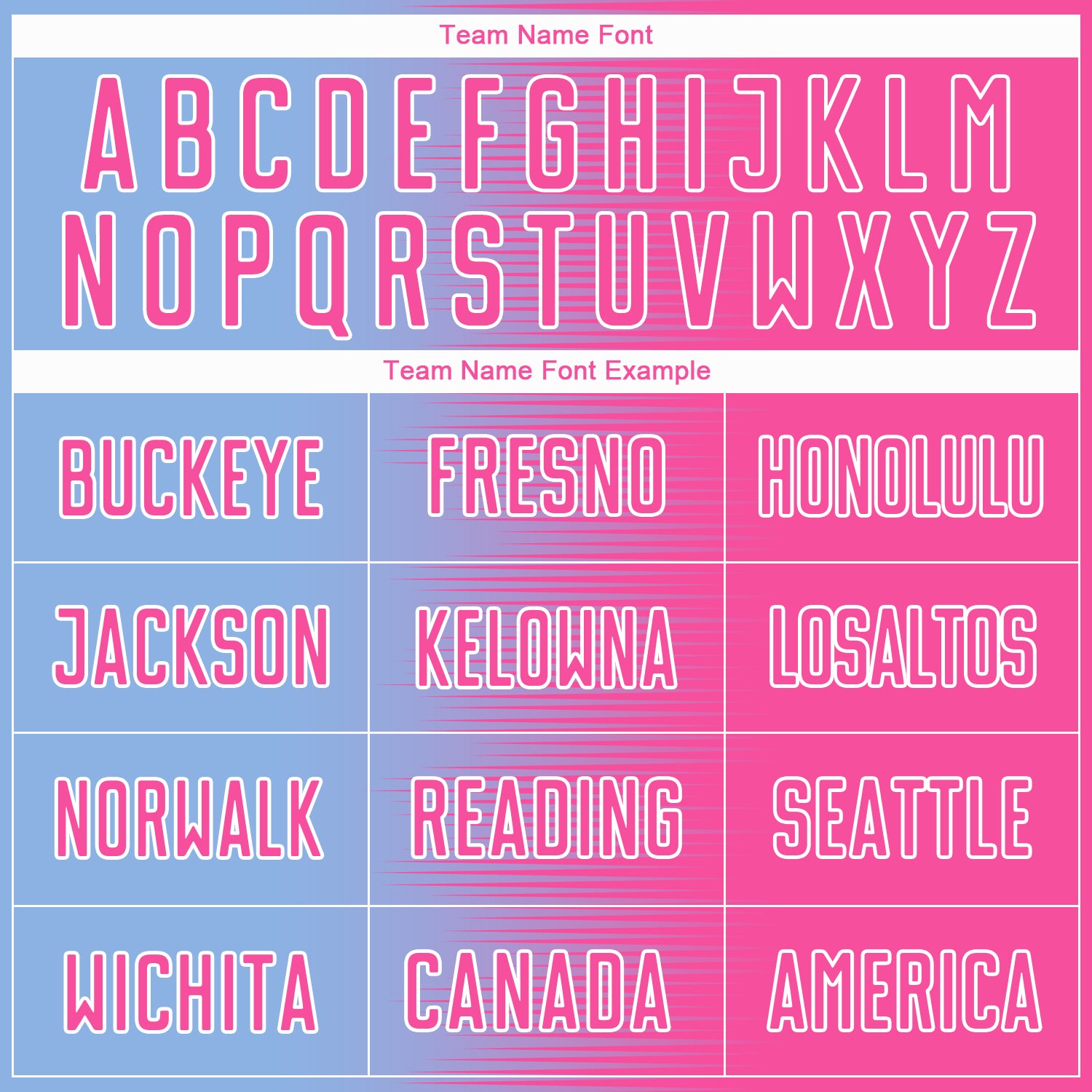 Custom Light Blue Pink-White Gradient Line Sublimation Soccer Uniform Jersey