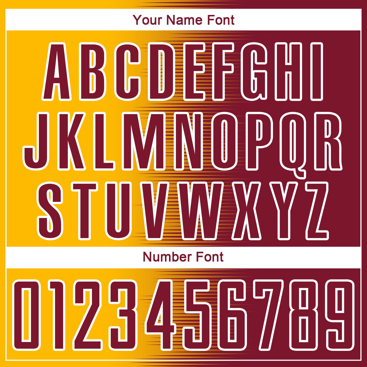 Custom Crimson Gold-White Gradient Line Sublimation Soccer Uniform Jersey