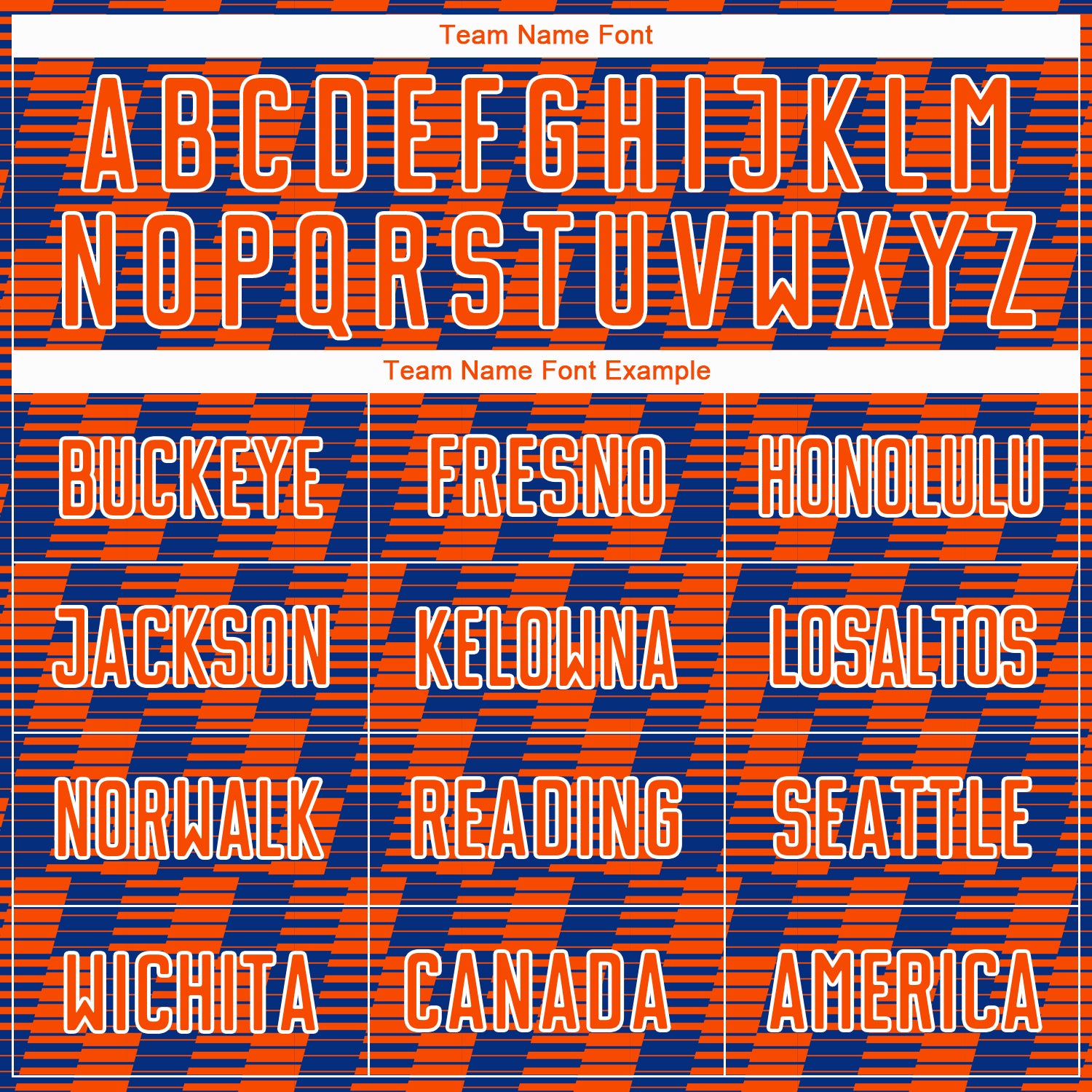 Custom Royal Orange-White Line Sublimation Soccer Uniform Jersey