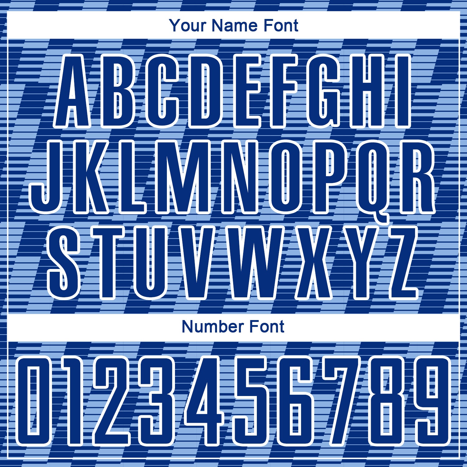 Custom Royal Light Blue-White Line Sublimation Soccer Uniform Jersey