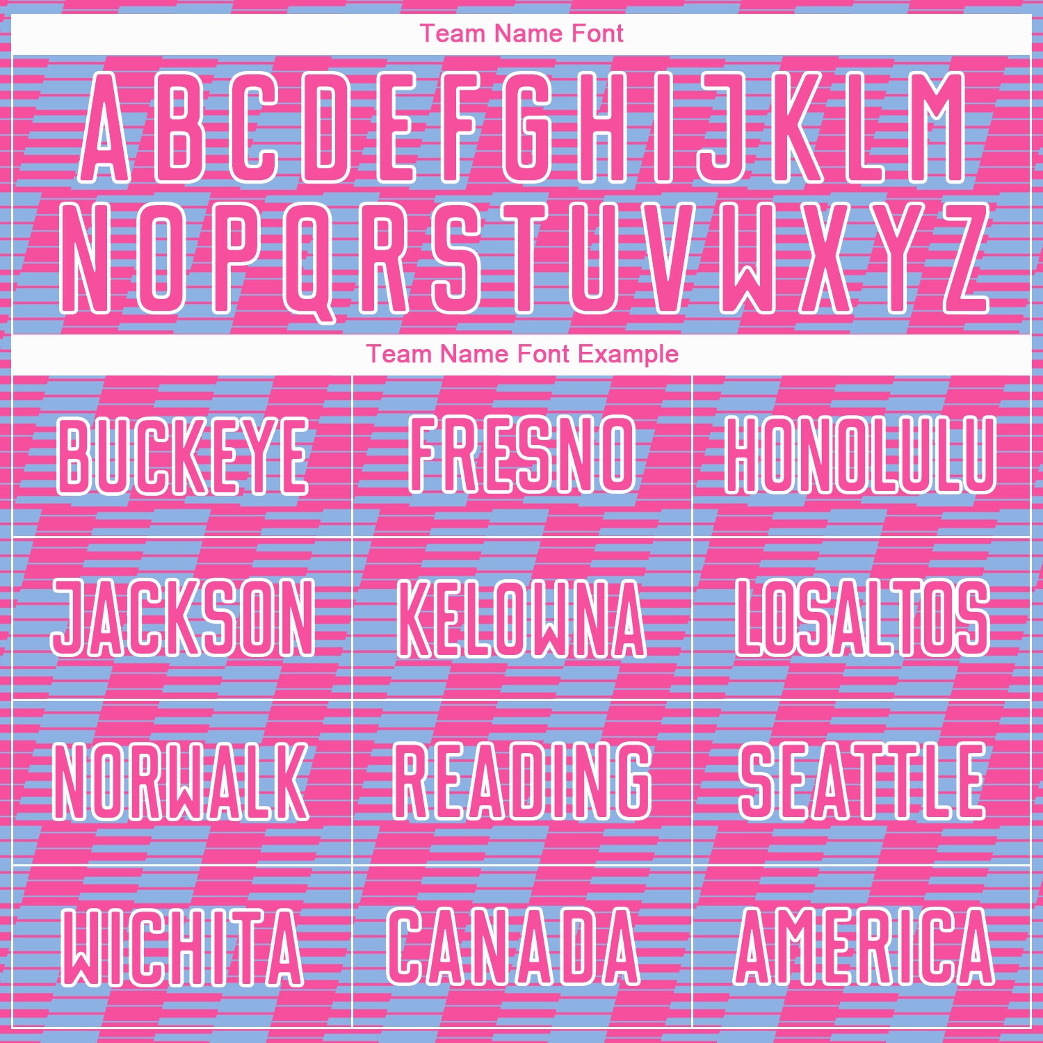 Custom Pink Light Blue-White Line Sublimation Soccer Uniform Jersey