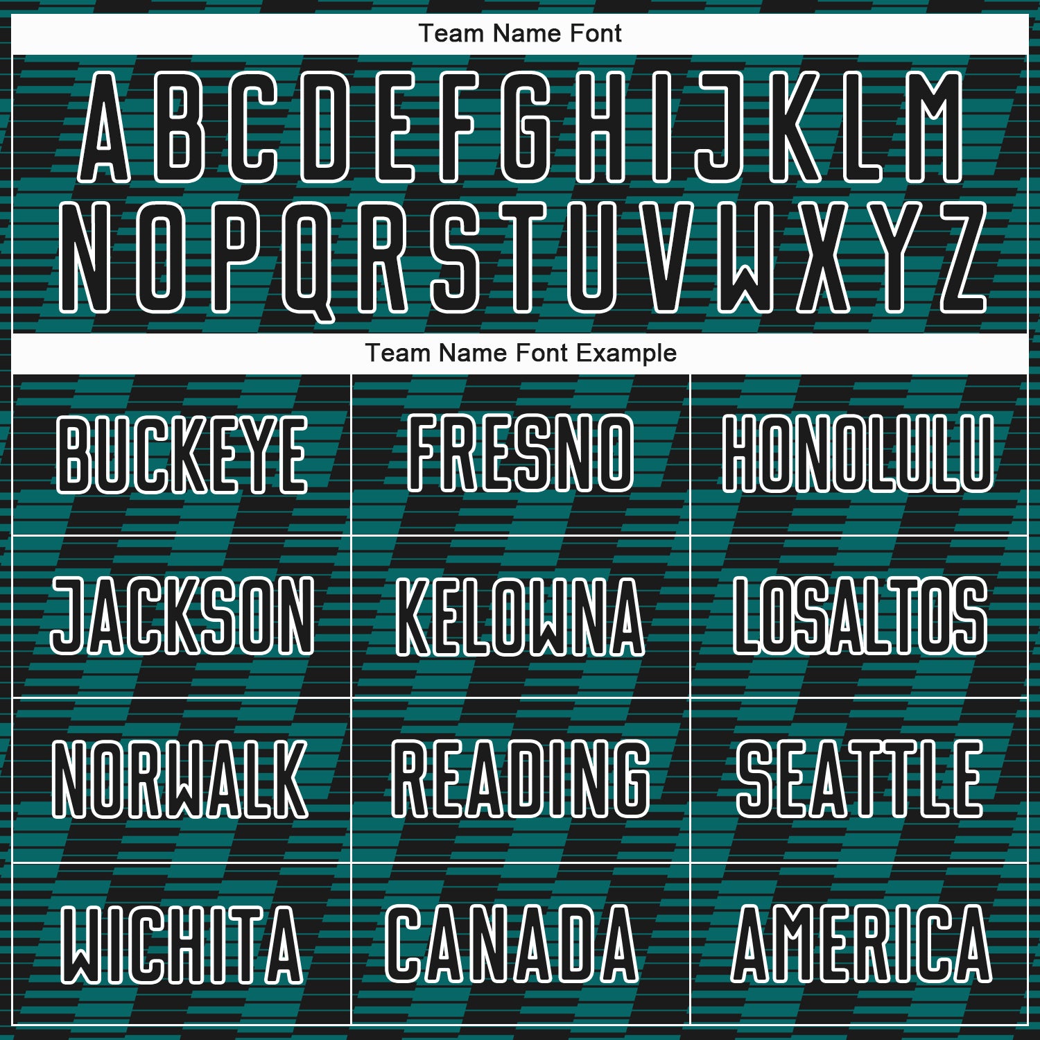 Custom Black Teal-White Line Sublimation Soccer Uniform Jersey