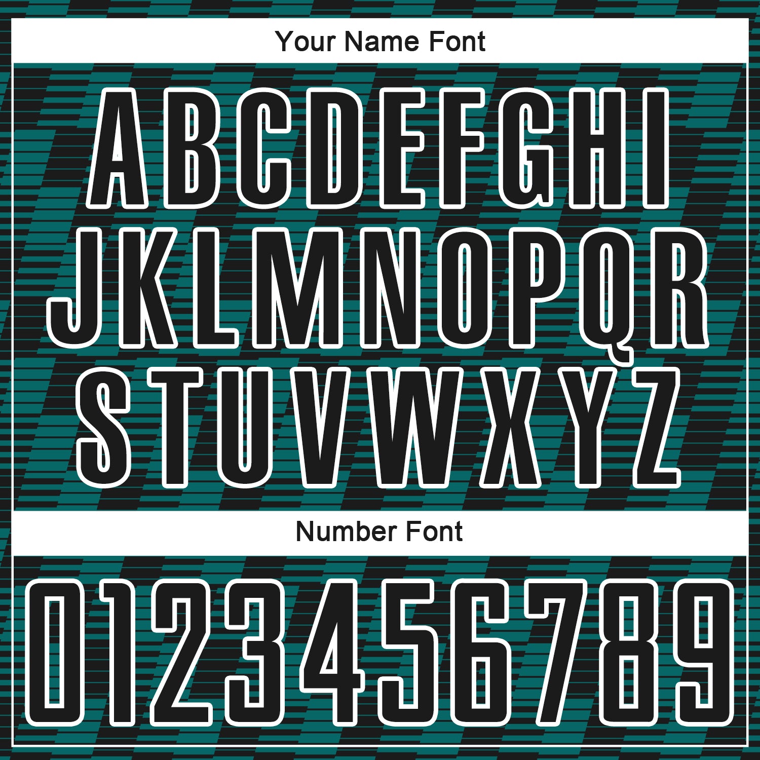 Custom Black Teal-White Line Sublimation Soccer Uniform Jersey