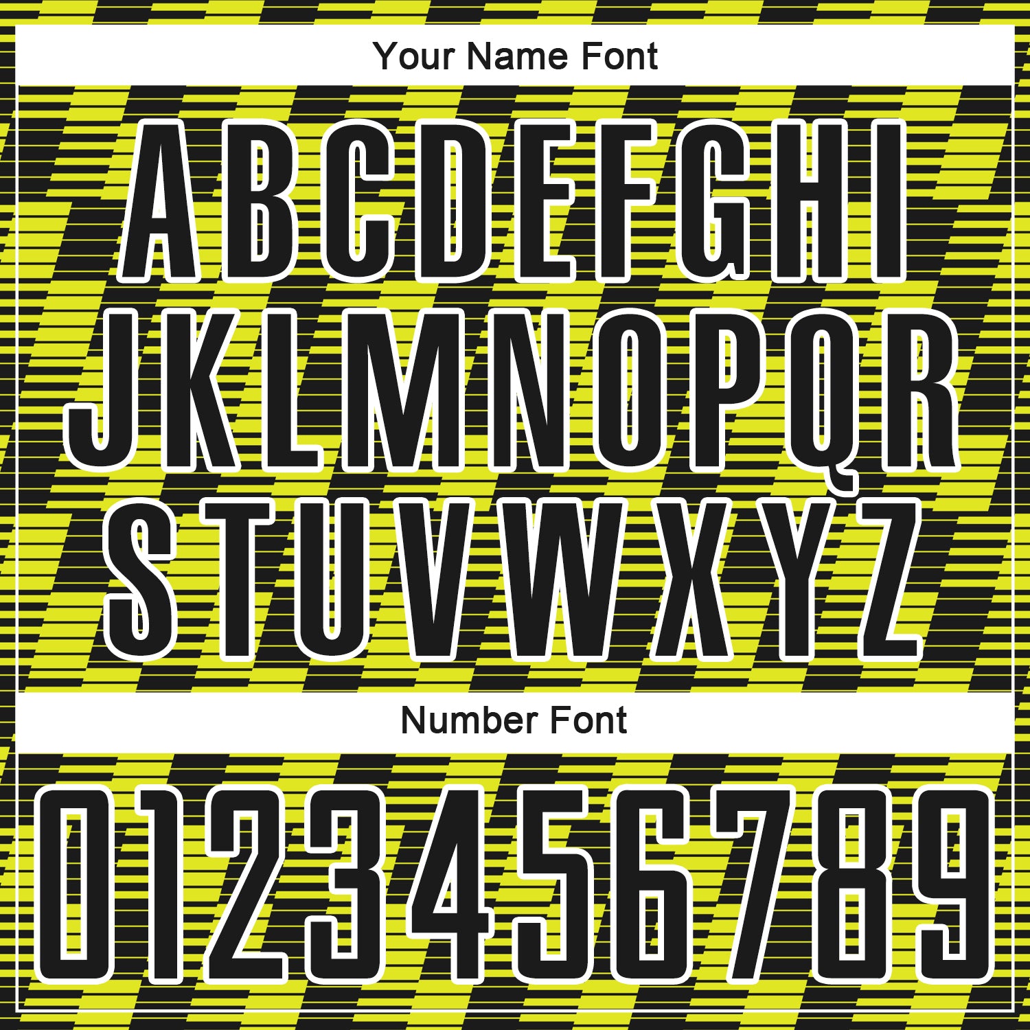 Custom Black Neon Yellow-White Line Sublimation Soccer Uniform Jersey