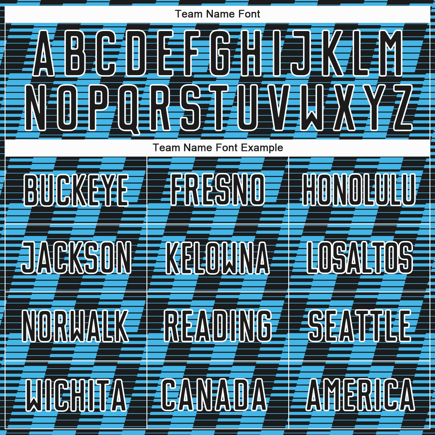 Custom Black Sky Blue-White Line Sublimation Soccer Uniform Jersey