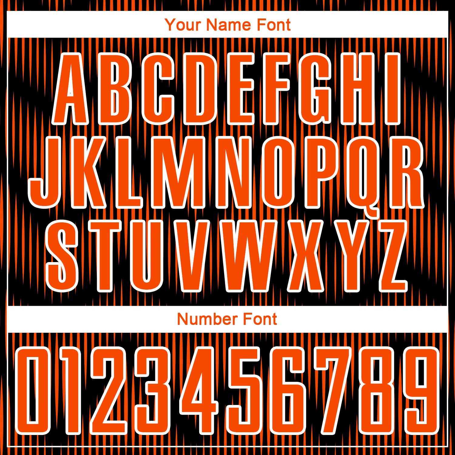 Custom Black Orange-White Line Sublimation Soccer Uniform Jersey