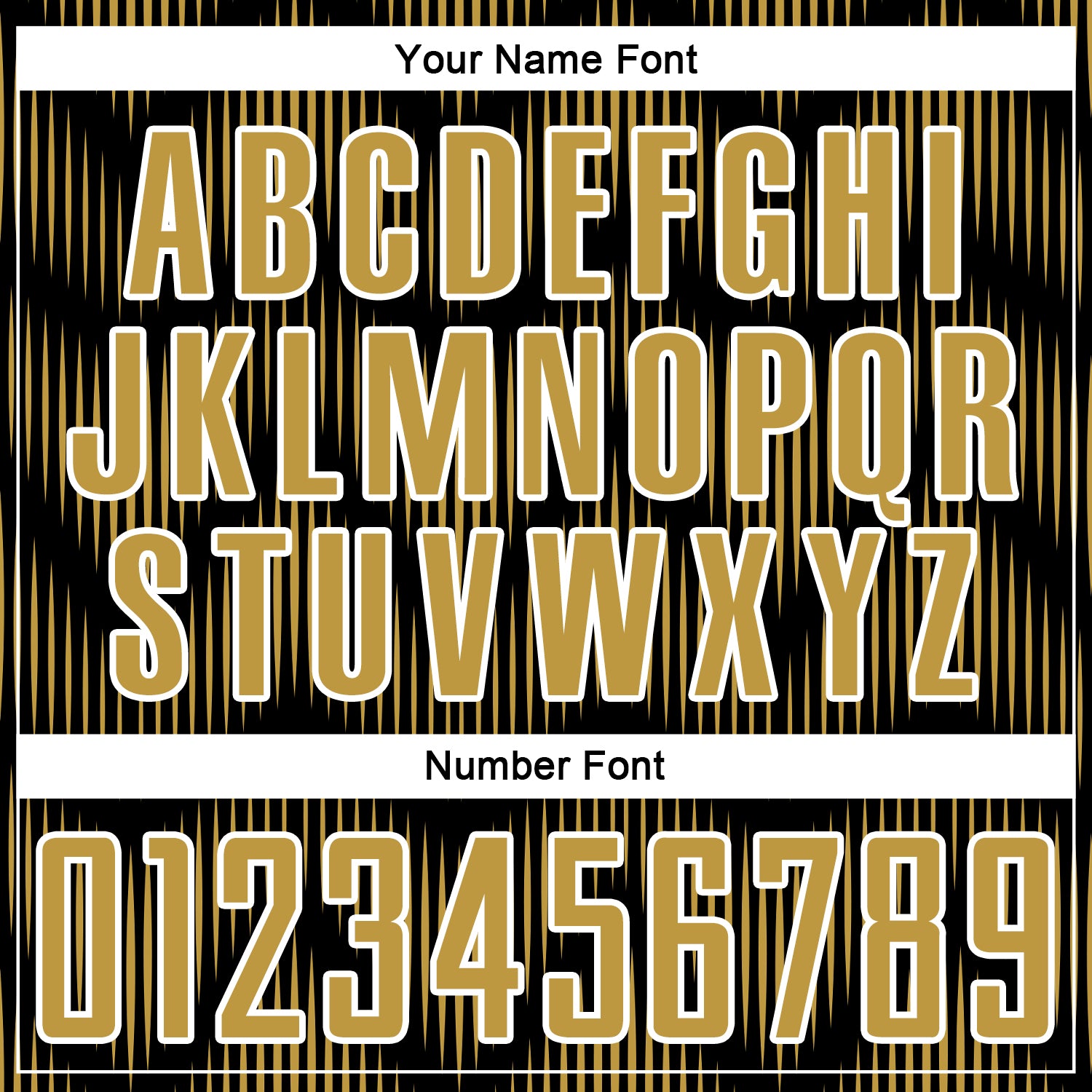 Custom Black Old Gold-White Line Sublimation Soccer Uniform Jersey