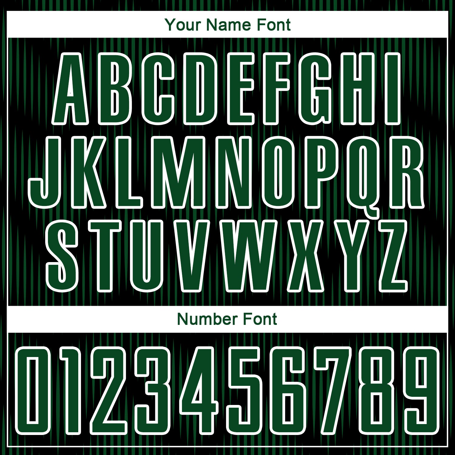 Custom Black Green-White Line Sublimation Soccer Uniform Jersey