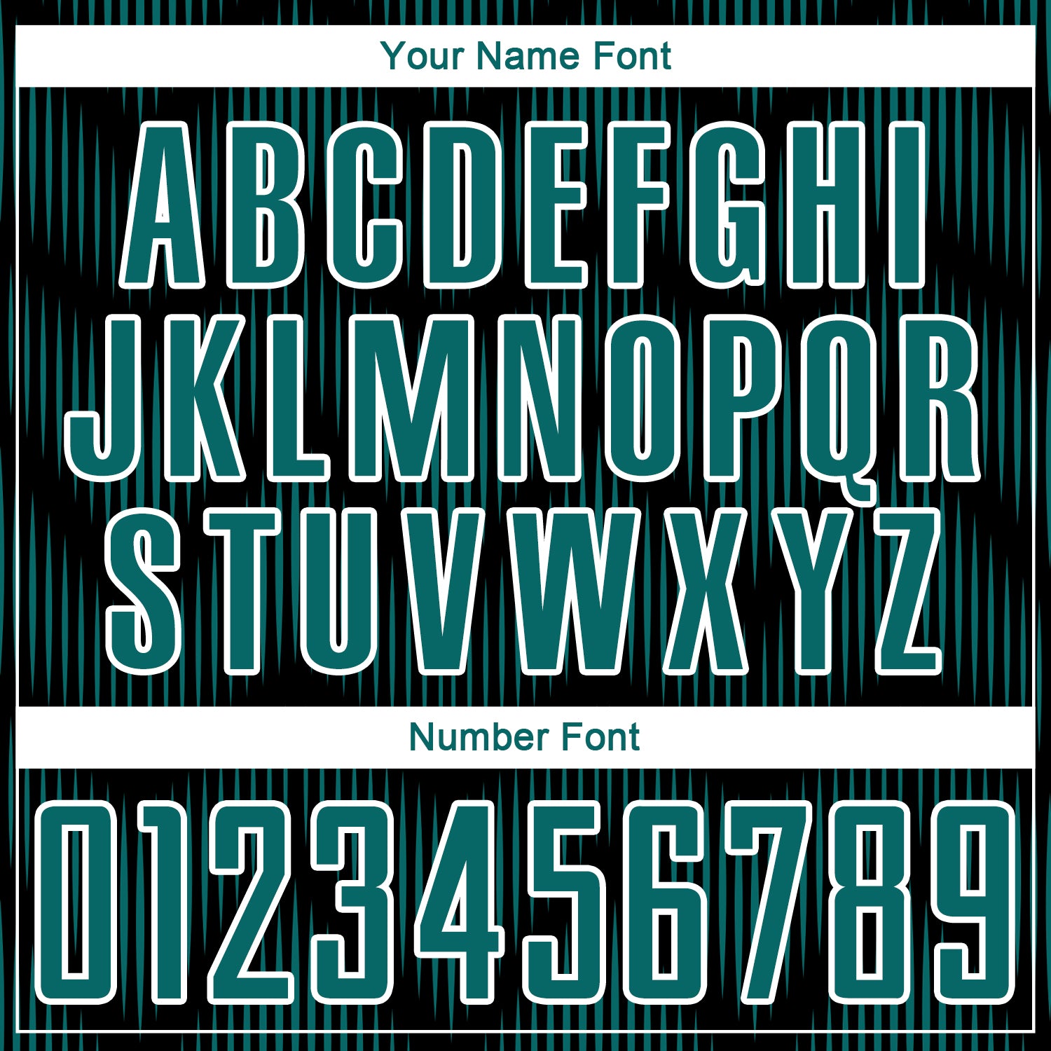 Custom Black Teal-White Line Sublimation Soccer Uniform Jersey