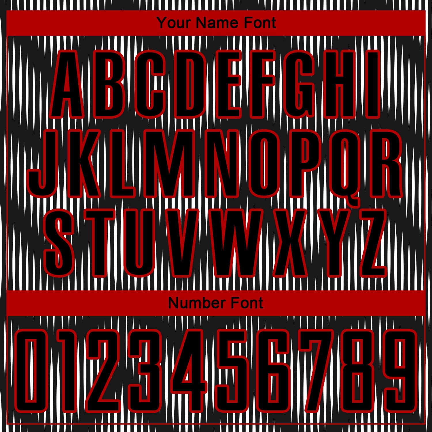 Custom Black Red-White Line Sublimation Soccer Uniform Jersey