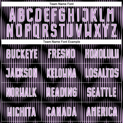 Custom Black Light Purple-White Line Sublimation Soccer Uniform Jersey