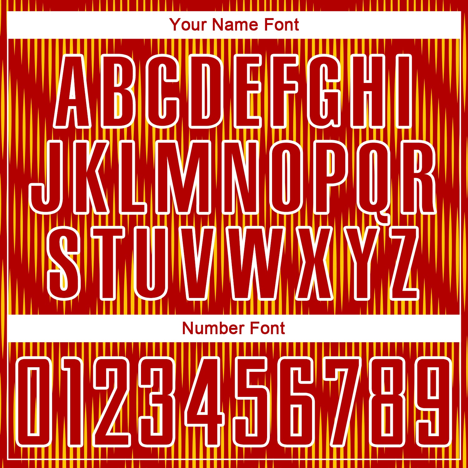 Custom Red Yellow-White Line Sublimation Soccer Uniform Jersey