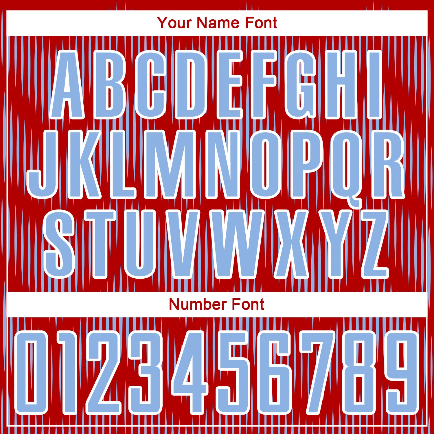 Custom Red Light Blue-White Line Sublimation Soccer Uniform Jersey