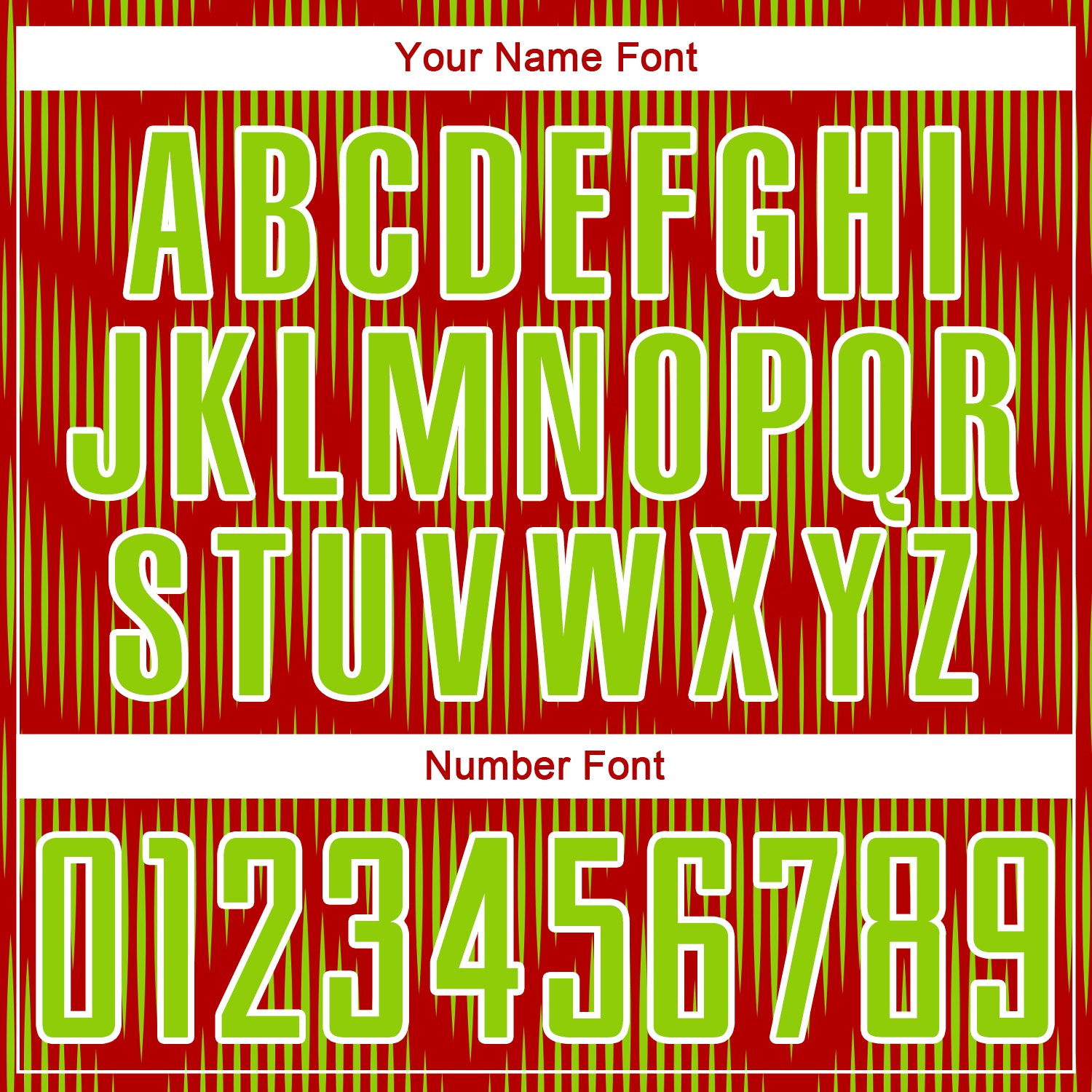 Custom Red Neon Green-White Line Sublimation Soccer Uniform Jersey