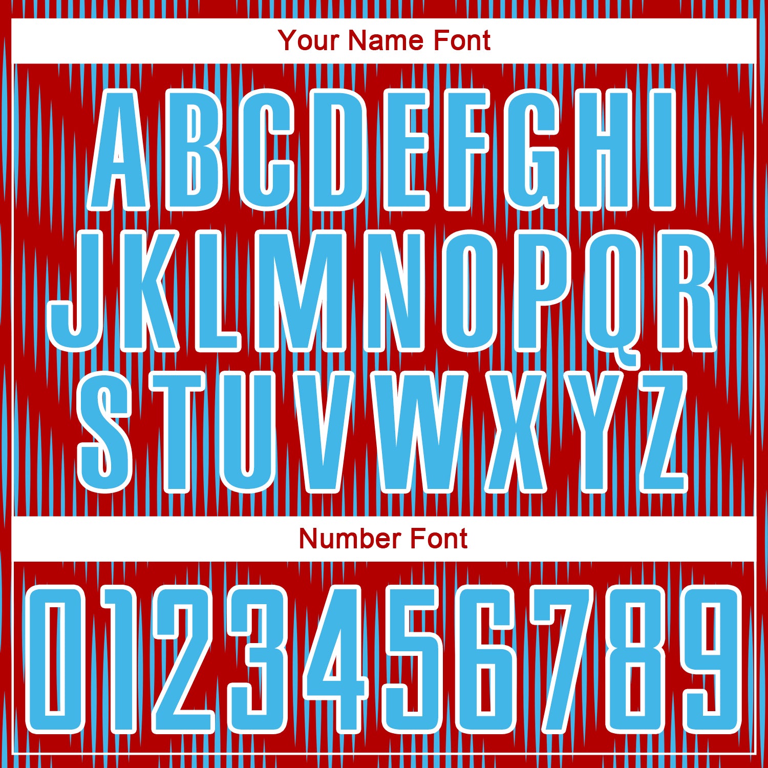 Custom Red Sky Blue-White Line Sublimation Soccer Uniform Jersey