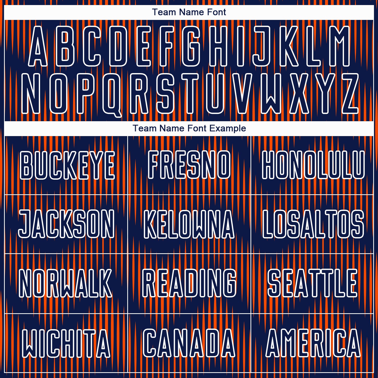 Custom Navy Orange-White Line Sublimation Soccer Uniform Jersey