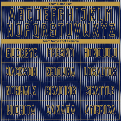 Custom Navy Gray-Old Gold Line Sublimation Soccer Uniform Jersey