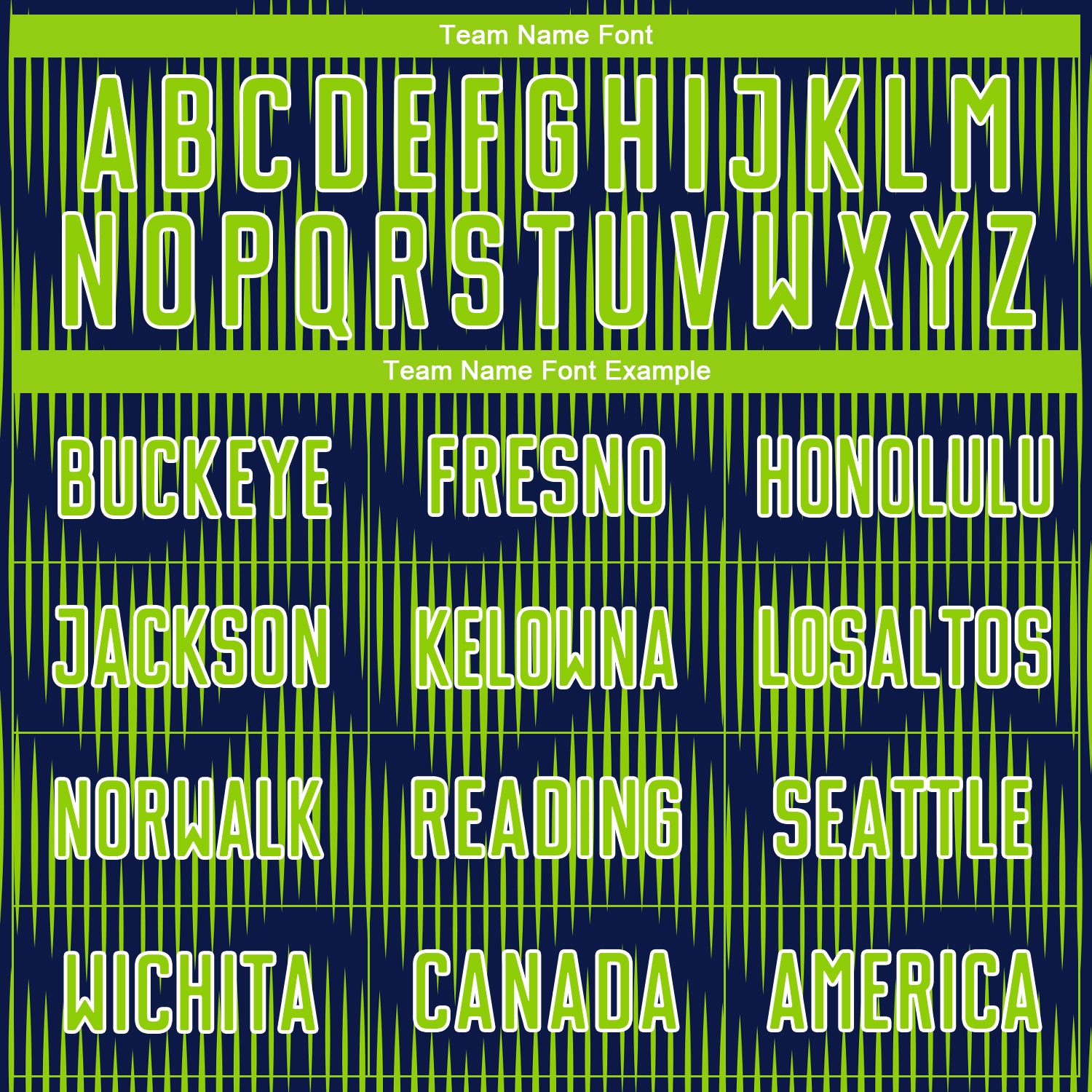 Custom Navy Neon Green-White Line Sublimation Soccer Uniform Jersey