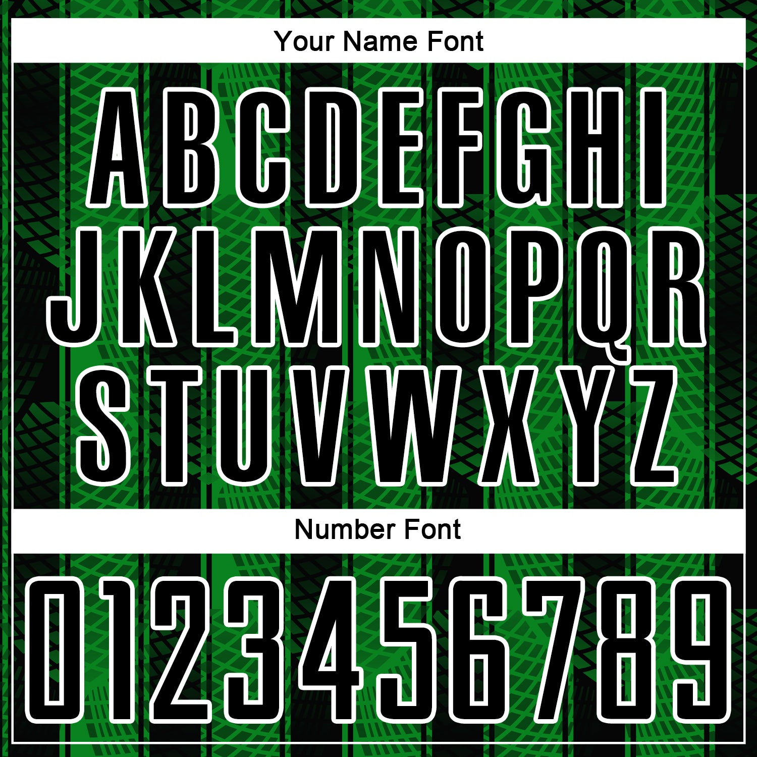 Custom Black Grass Green-White Abstract Network Sublimation Soccer Uniform Jersey