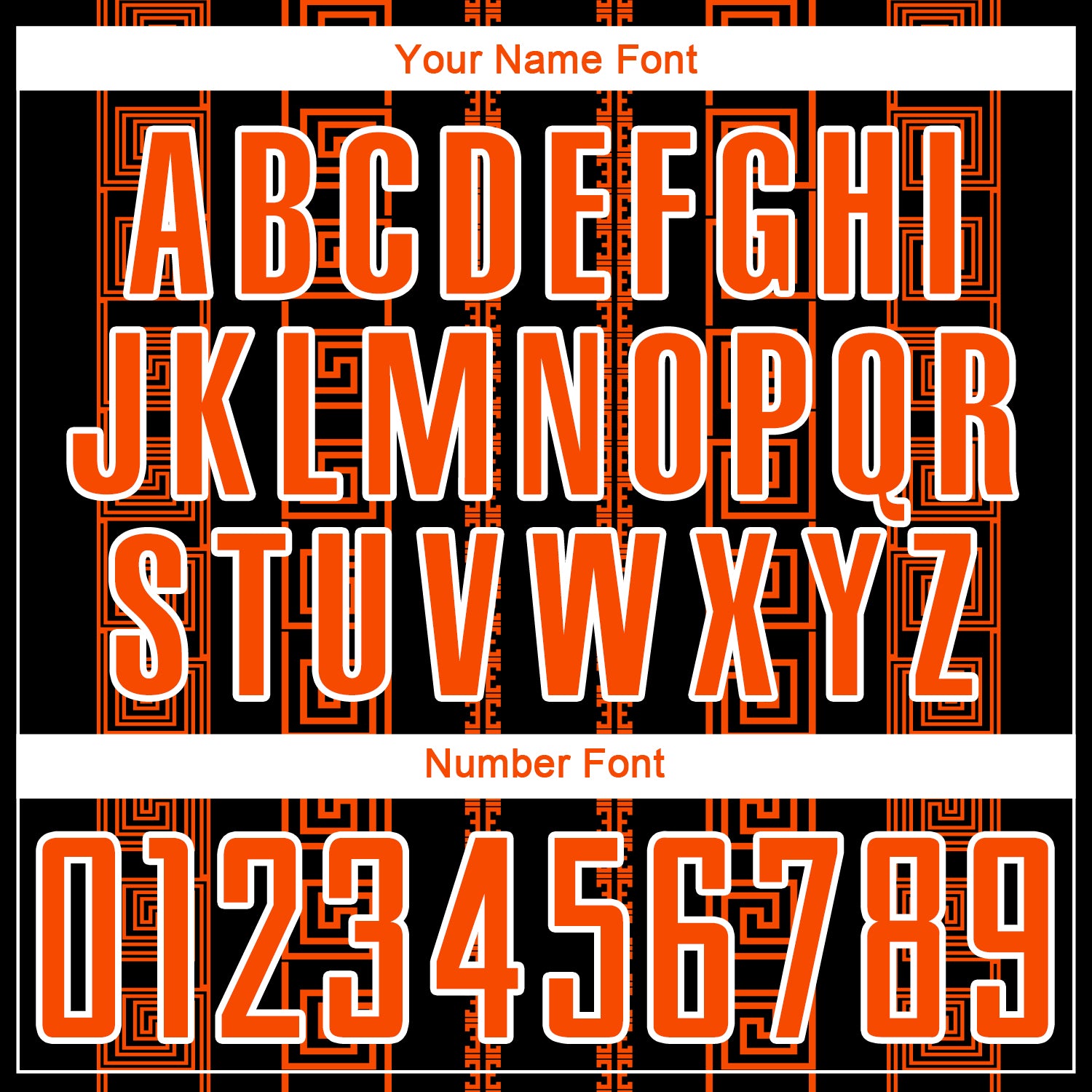 Custom Black Orange-White Geometric Shape Sublimation Soccer Uniform Jersey