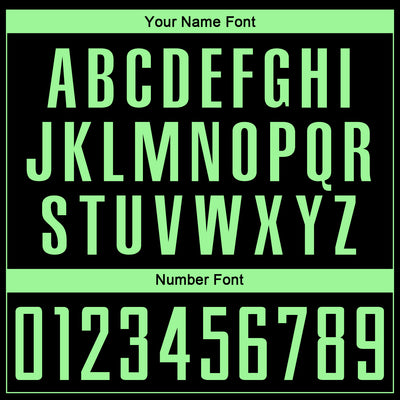 Custom Black Pea Green Sublimation Soccer Uniform Jersey