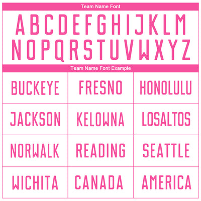 Custom White Pink Sublimation Soccer Uniform Jersey