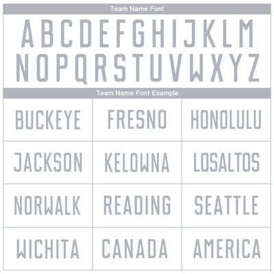 Custom White Steel Gray Sublimation Soccer Uniform Jersey