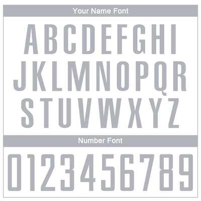 Custom White Steel Gray Sublimation Soccer Uniform Jersey