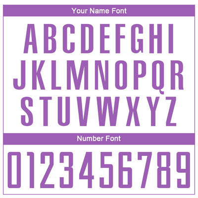 Custom White Medium Purple Sublimation Soccer Uniform Jersey