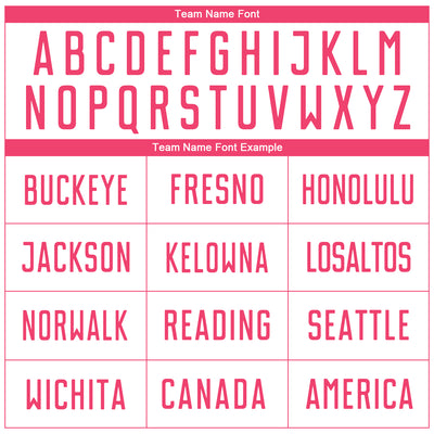 Custom White Neon Pink Sublimation Soccer Uniform Jersey