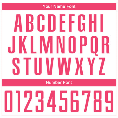 Custom White Neon Pink Sublimation Soccer Uniform Jersey