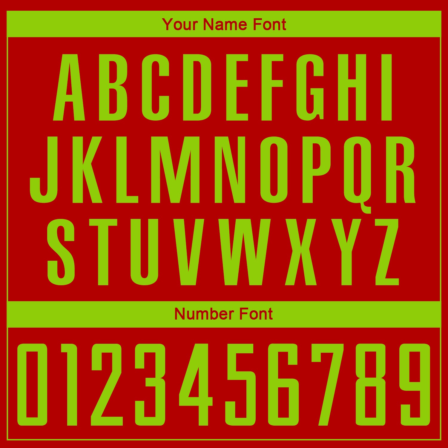 Custom Red Neon Green Sublimation Soccer Uniform Jersey