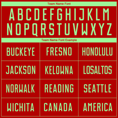 Custom Red Pea Green Sublimation Soccer Uniform Jersey