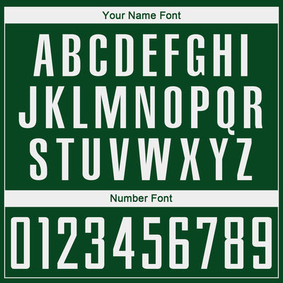 Custom Green White Sublimation Soccer Uniform Jersey