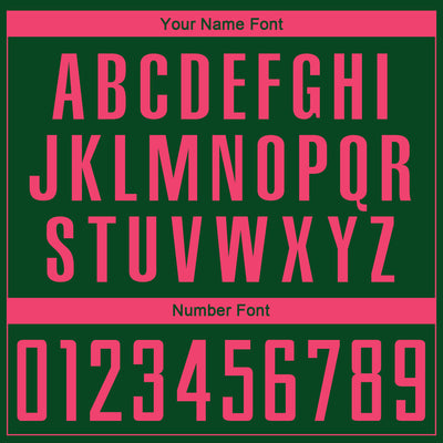 Custom Green Neon Pink Sublimation Soccer Uniform Jersey