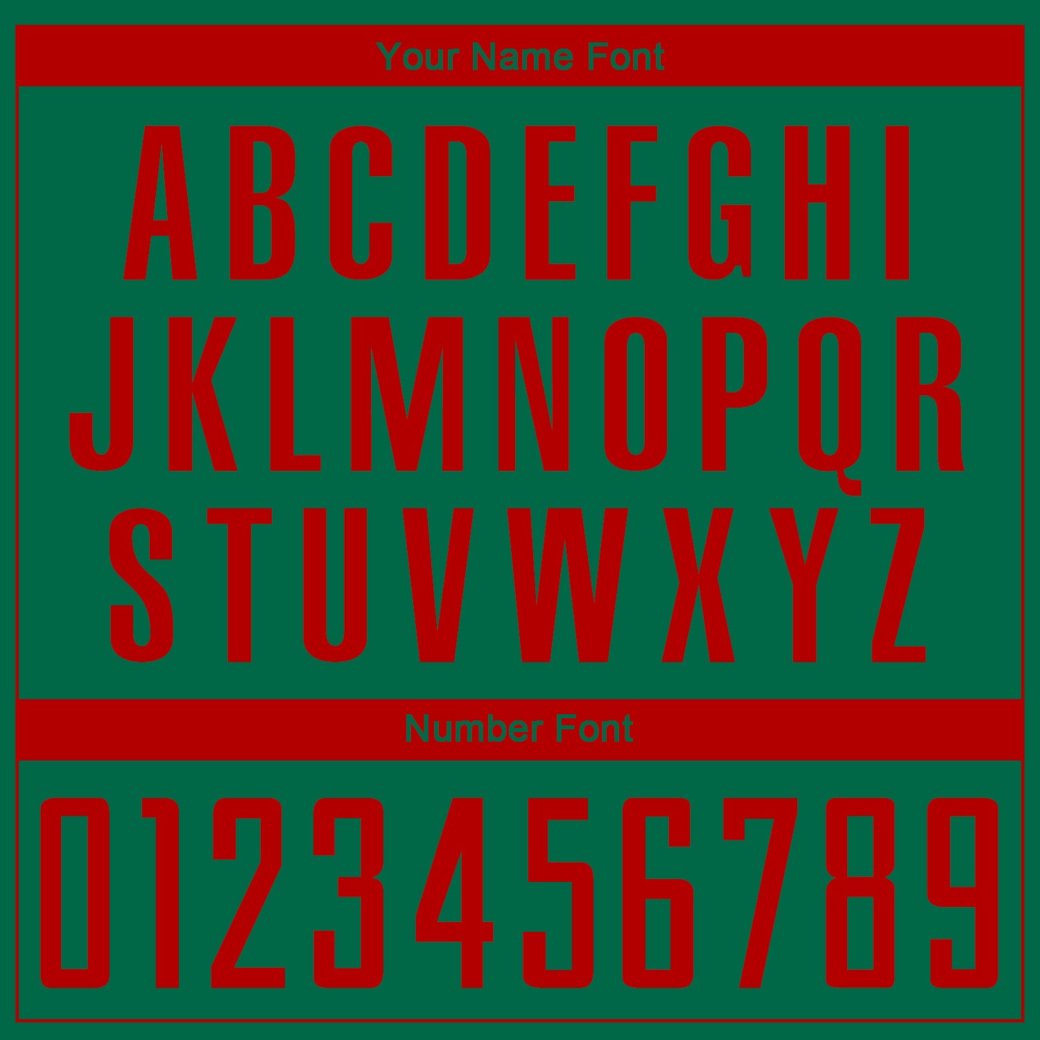 Custom Kelly Green Red Sublimation Soccer Uniform Jersey