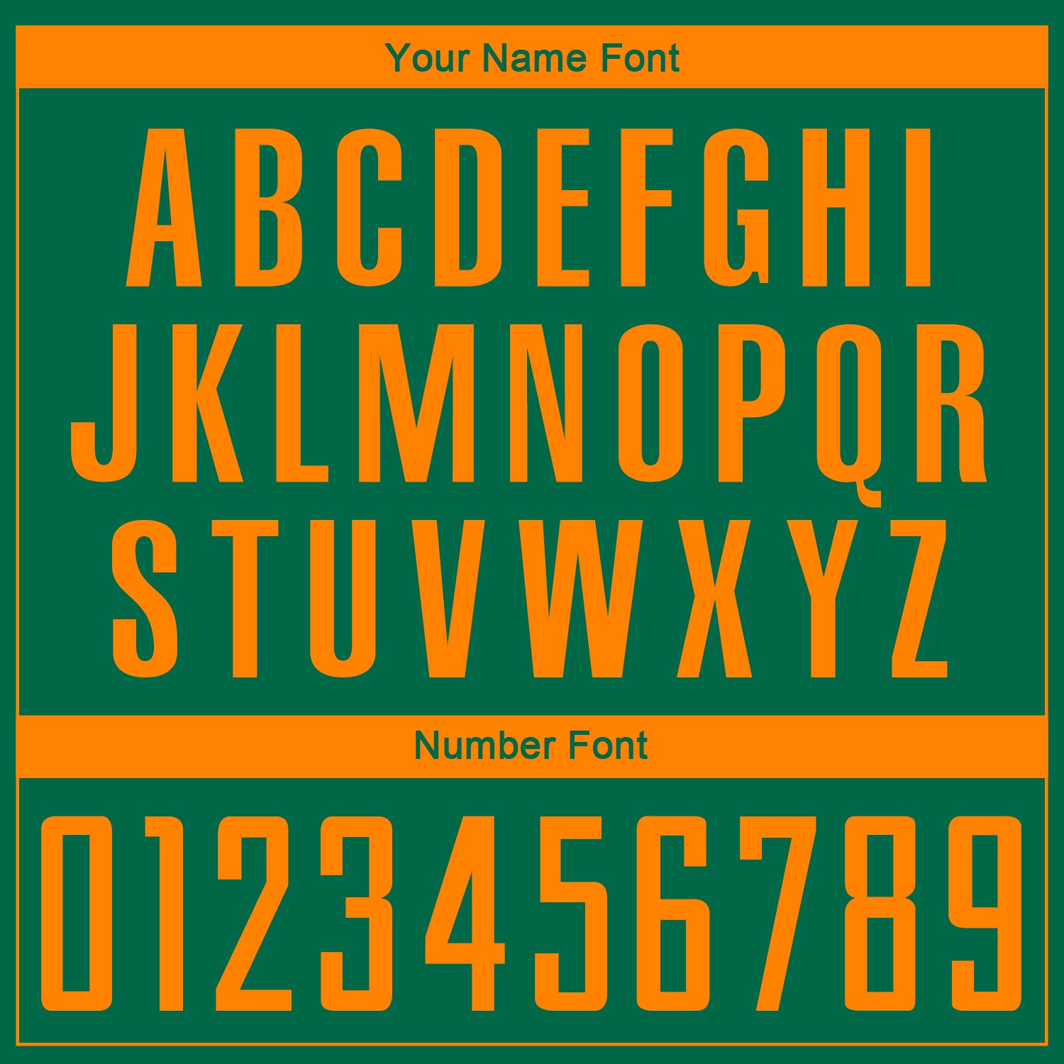 Custom Kelly Green Bay Orange Sublimation Soccer Uniform Jersey