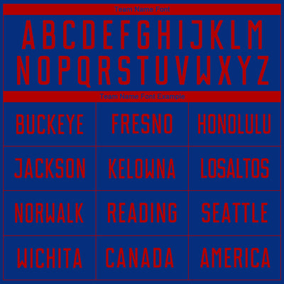 Custom Royal Red Sublimation Soccer Uniform Jersey