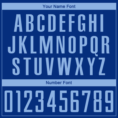 Custom Royal Light Blue Sublimation Soccer Uniform Jersey