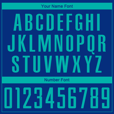 Custom Royal Aqua Sublimation Soccer Uniform Jersey