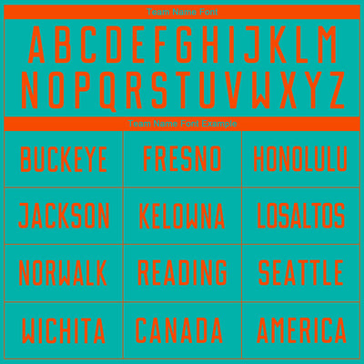 Custom Aqua Orange Sublimation Soccer Uniform Jersey