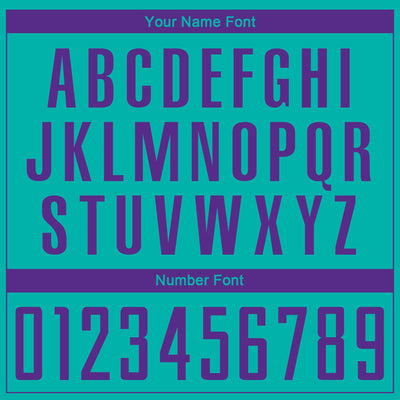 Custom Aqua Purple Sublimation Soccer Uniform Jersey