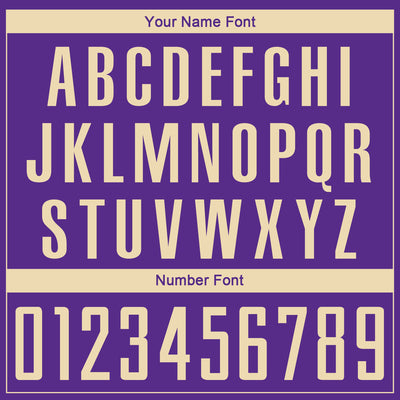 Custom Purple Cream Sublimation Soccer Uniform Jersey