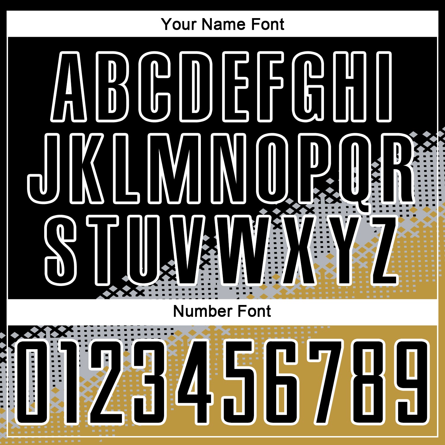 Custom Black Gray-Old Gold Gradient Geometric Shape Sublimation Soccer Uniform Jersey