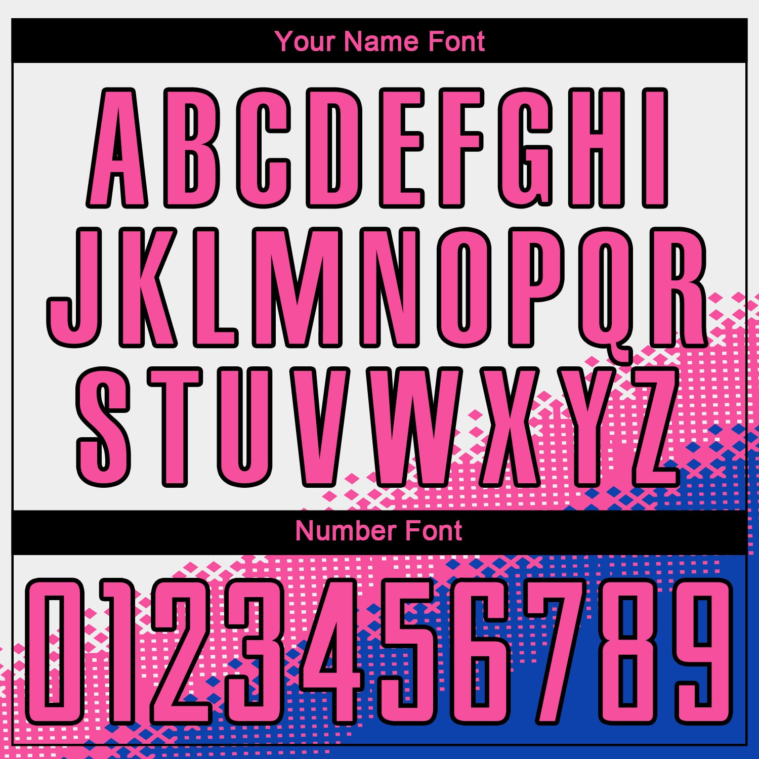 Custom White Pink Thunder Blue-Black Gradient Geometric Shape Sublimation Soccer Uniform Jersey