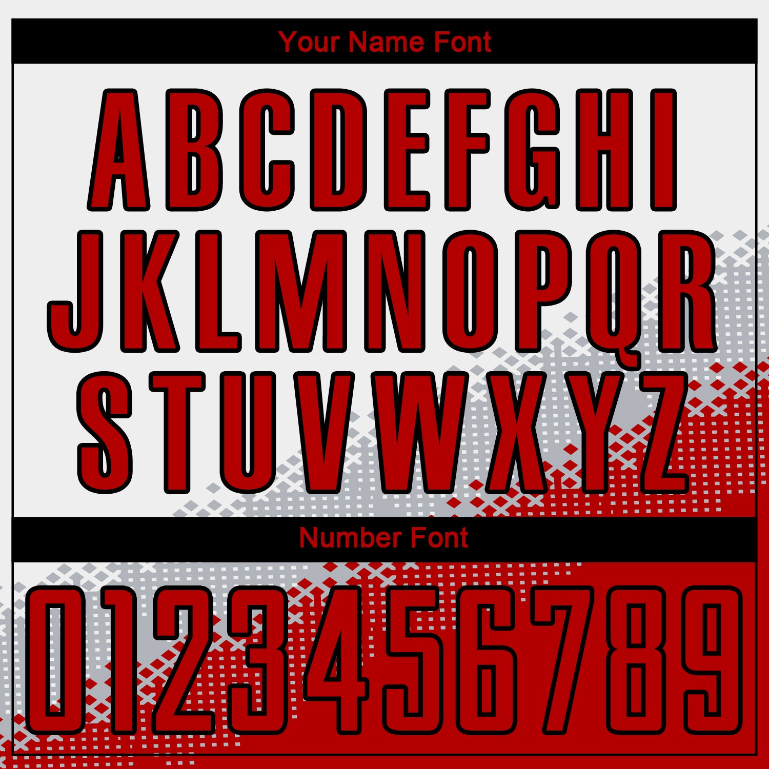 Custom White Red Gray-Black Gradient Geometric Shape Sublimation Soccer Uniform Jersey