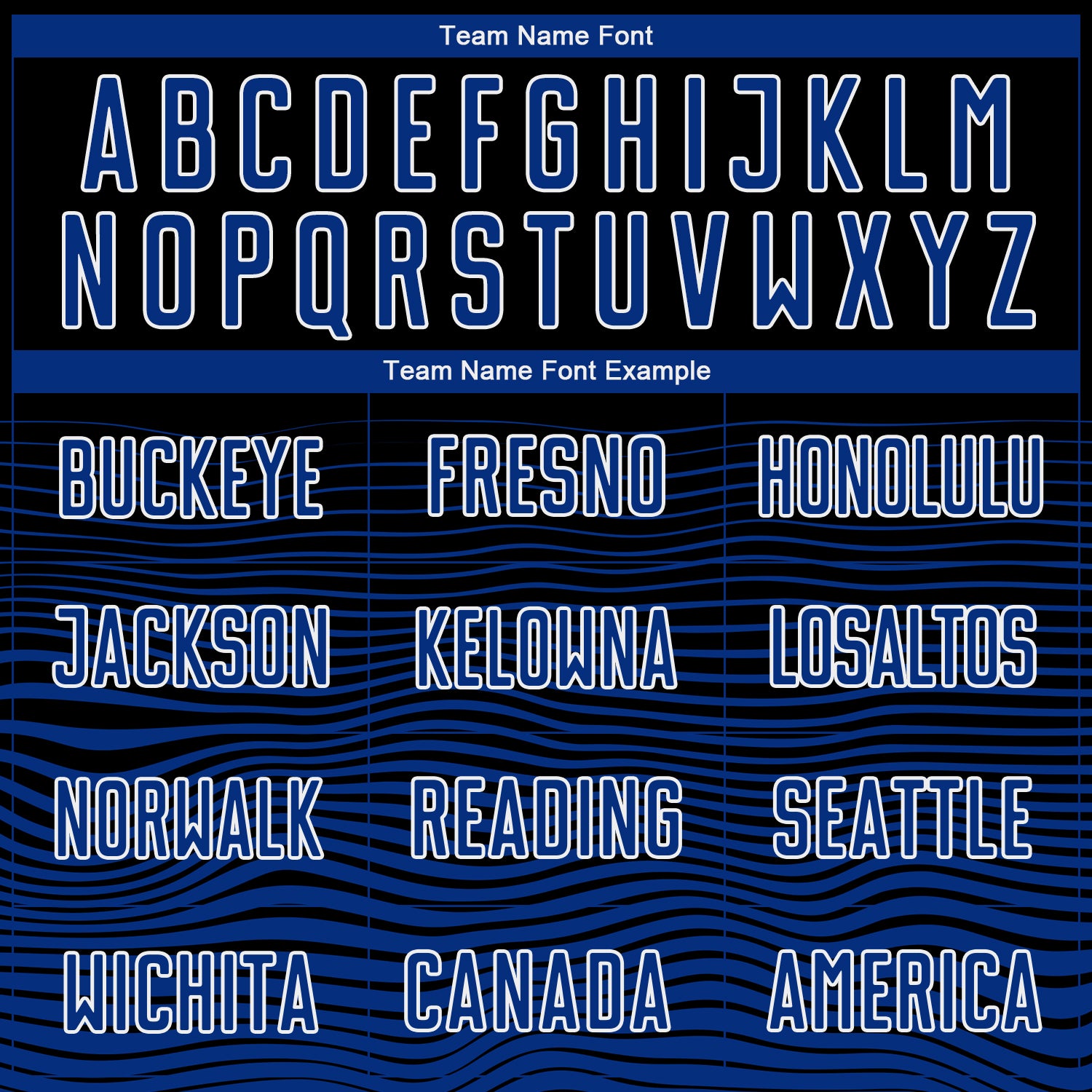 Custom Black Royal-White Gradient Line Sublimation Soccer Uniform Jersey