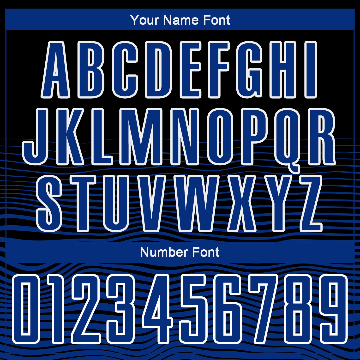 Custom Black Royal-White Gradient Line Sublimation Soccer Uniform Jersey